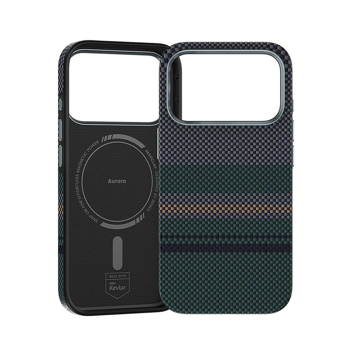 Benks Funda Aurora Pro de Fibra de Aramida Kevlar para iPhone 18 Pro Max Compatible con MagSafe