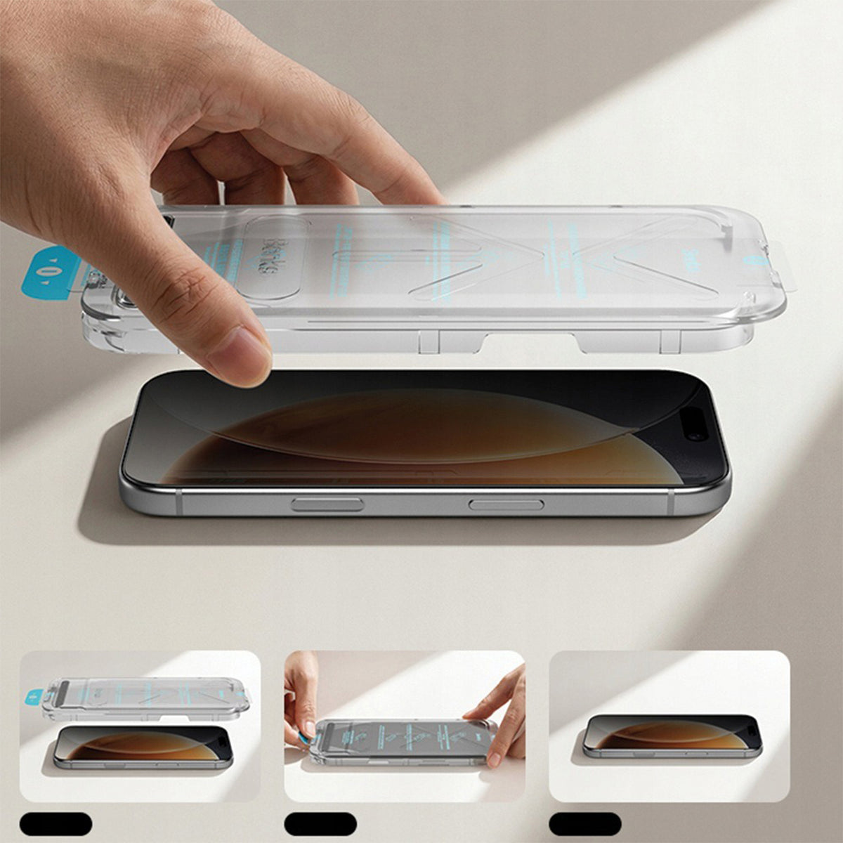 Benks Protector de Pantalla OmniWarrior Anticaídas con Privacidad para iPhone 18 Pro Max