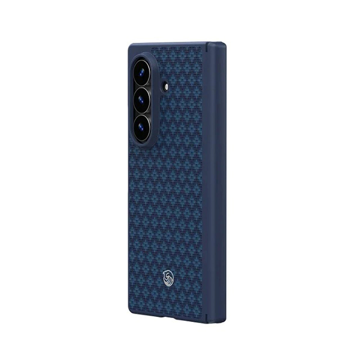 Benks Funda ArmorGrid Pro Grand Combo de Fibra de Aramida Kevlar para Galaxy Z Fold 8 Ultra con Anillo Magnético, Azul