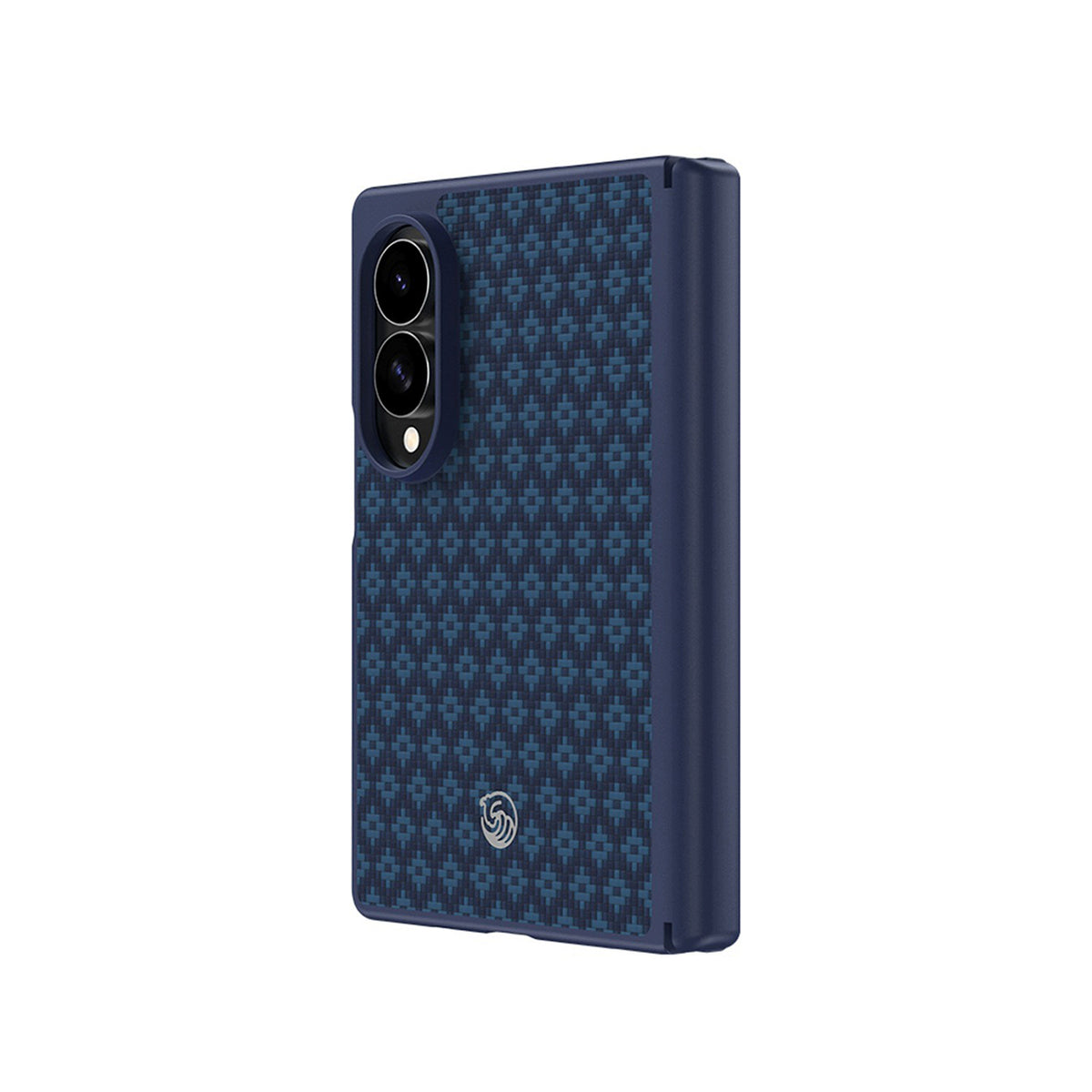 Benks Funda ArmorGrid Air Grand Combo de Fibra de Aramida Kevlar para Galaxy Z Fold 8 con Anillo Magnético, Azul