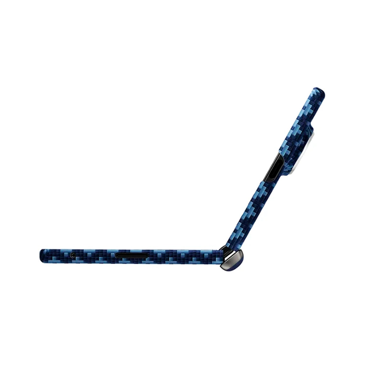 Benks Funda ArmorGrid Air Grand Combo de Fibra de Aramida Kevlar para Galaxy Z Fold 8 Ultra con Anillo Magnético, Azul