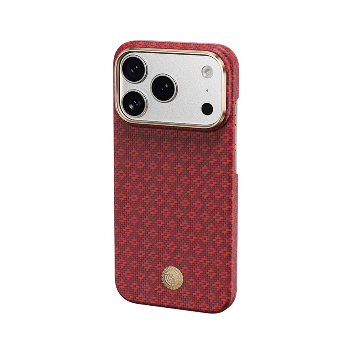 Benks Funda ArmorGrid Air de Fibra de Aramida Kevlar para iPhone 18 Pro Compatible con MagSafe, Sawy Red