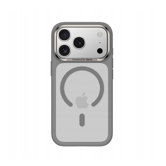 Benks Case for iPhone 17 Pro Max – MagSafe Gray Case, Anti-Fingerprint Matte Finish with Camera Button and Precise Fit
