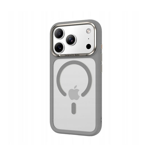 Benks Case for iPhone 17 Pro Max – MagSafe Gray Case, Anti-Fingerprint Matte Finish with Camera Button and Precise Fit