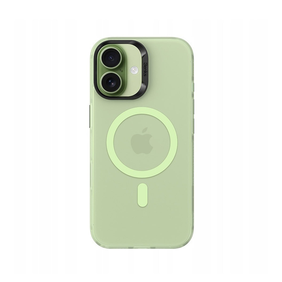 Benks Funda con Airbags Anticaídas para iPhone 17 Compatible con MagSafe, Verde