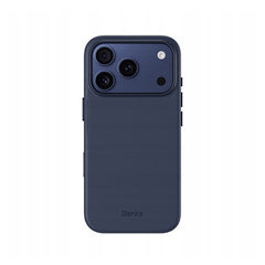Benks Funda de Acabado Tipo Piel para iPhone 17 Pro Compatible con MagSafe, Azul