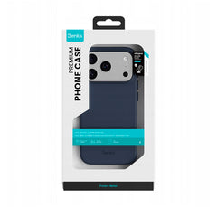 Benks Funda de Acabado Tipo Piel para iPhone 17 Pro Compatible con MagSafe, Azul