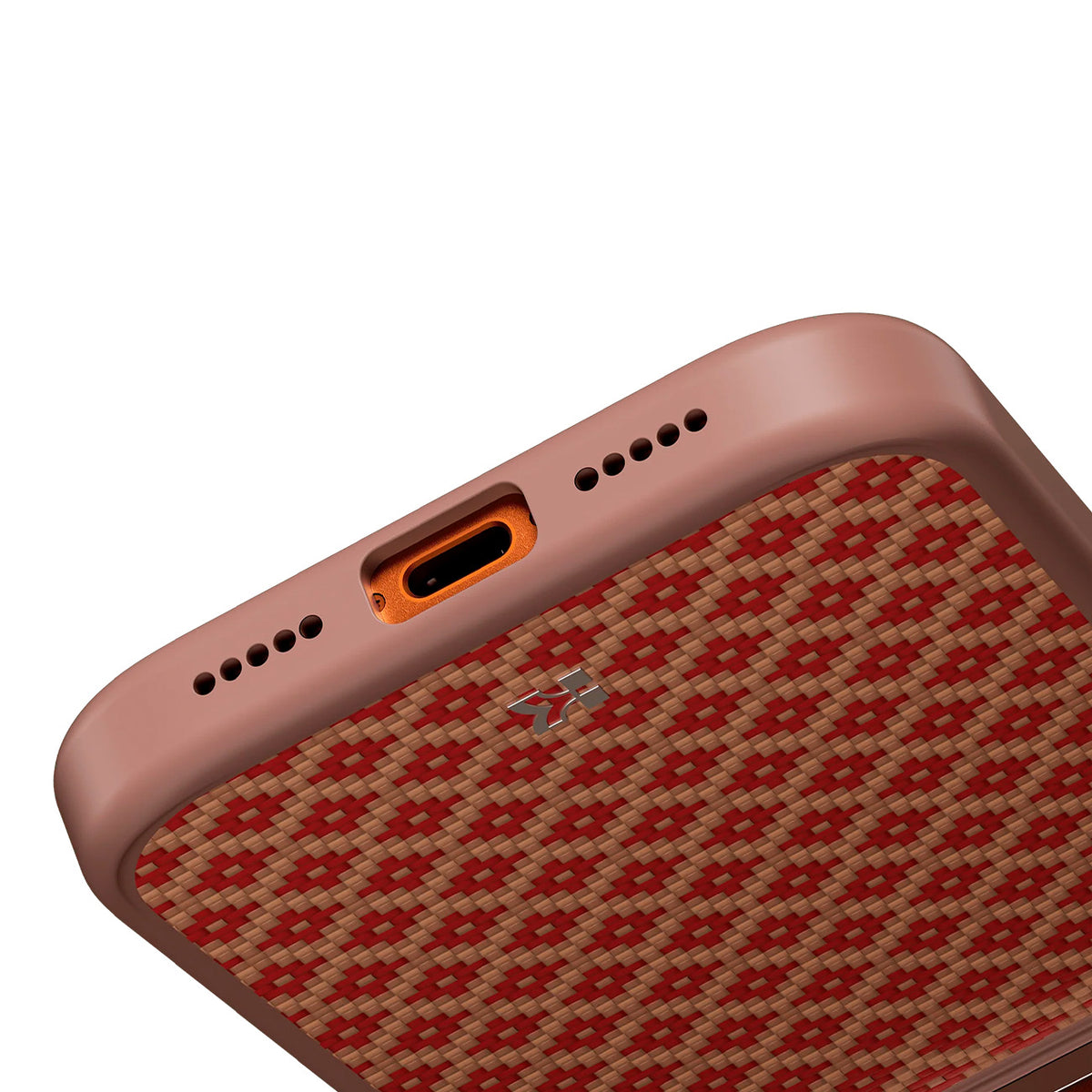 Benks iPhone 17 Pro Max Case - ArmorGrid Kevlar Fiber MagSafe Case Orange, Ultra-Thin with Drop Protection and Precise Fit Camera Protection