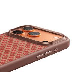 Benks iPhone 17 Pro Max Case - ArmorGrid Kevlar Fiber MagSafe Case Orange, Ultra-Thin with Drop Protection and Precise Fit Camera Protection