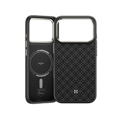 Benks Case for iPhone 17 Pro Max - Black ArmorGrid Kevlar Fiber MagSafe Case, Ultra-Thin with Drop Protection and Precise Fit Camera Protection