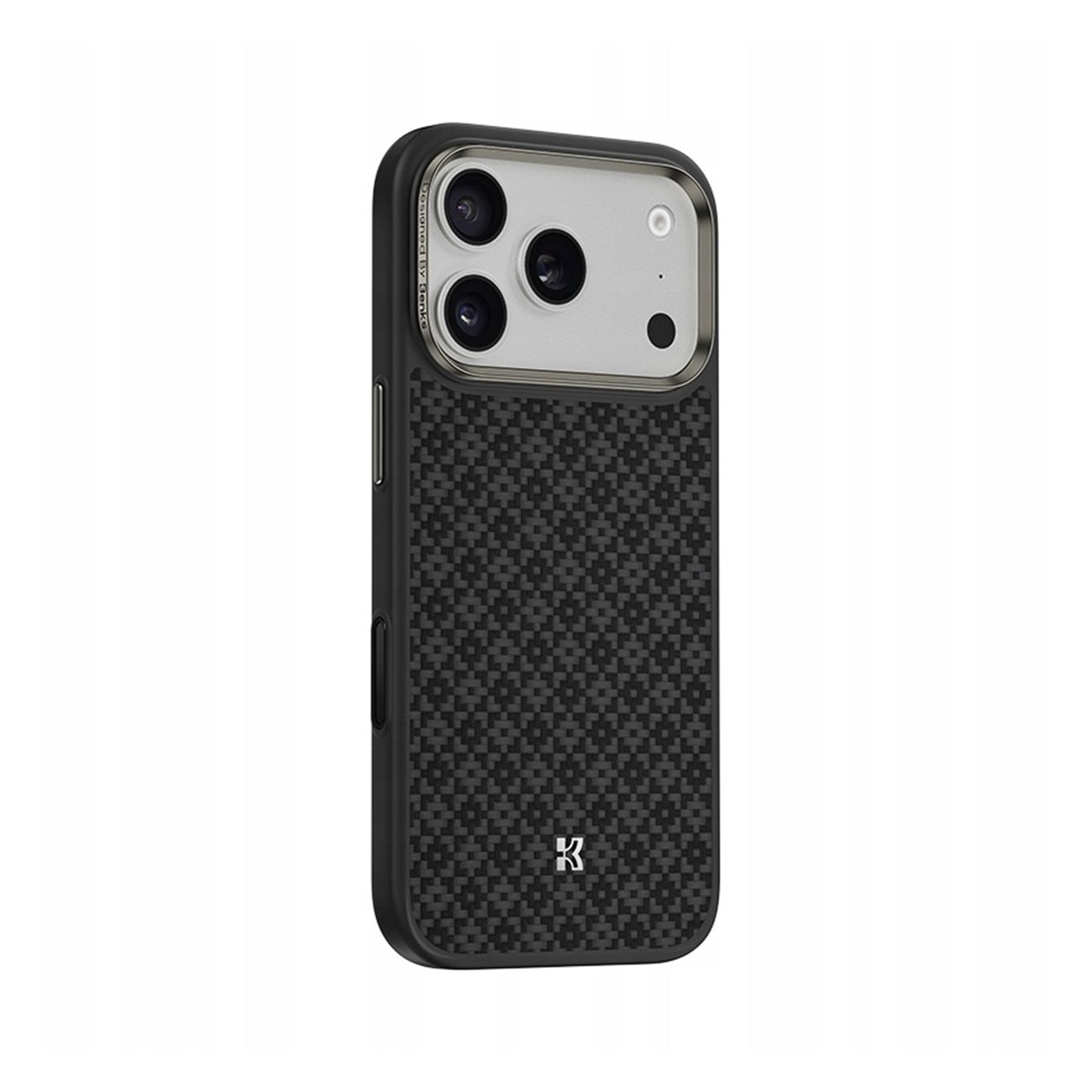 Benks Funda ArmorGrid de Fibra de Aramida Kevlar para iPhone 17 Pro Max/18 Pro Max Compatible con MagSafe, Negra