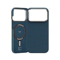Benks Case for iPhone 17 Pro - 1000D Blue Kevlar Fiber MagSafe Case, Ultra-Thin with Camera Protection and Precise Fit
