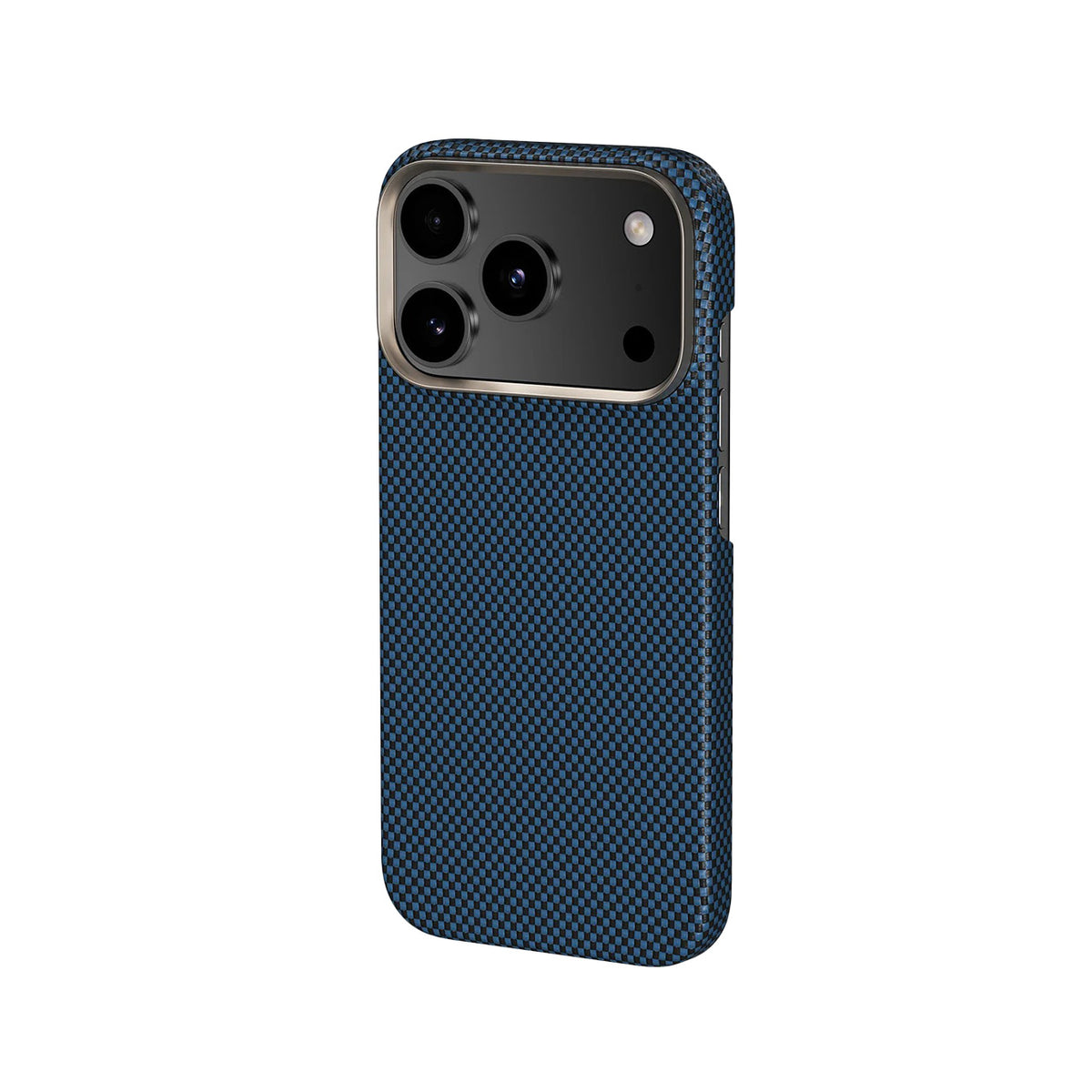 Benks Funda ArmorTint de Fibra de Aramida Kevlar para iPhone 17 Pro/18 Pro Compatible con MagSafe, Azul