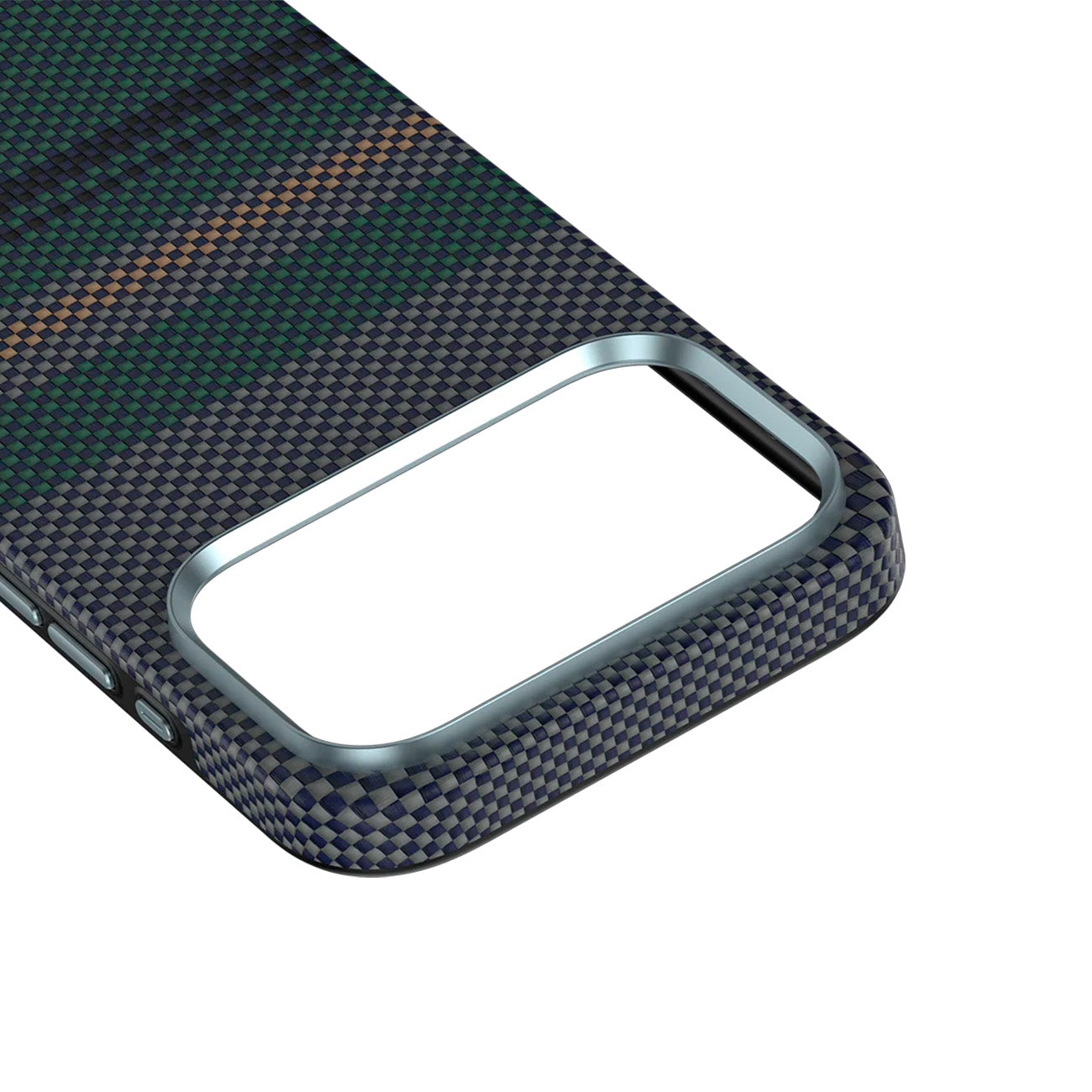 Benks Funda Aurora de Fibra de Aramida Kevlar para iPhone 17 Pro Max/18 Pro Max Compatible con MagSafe, Verde