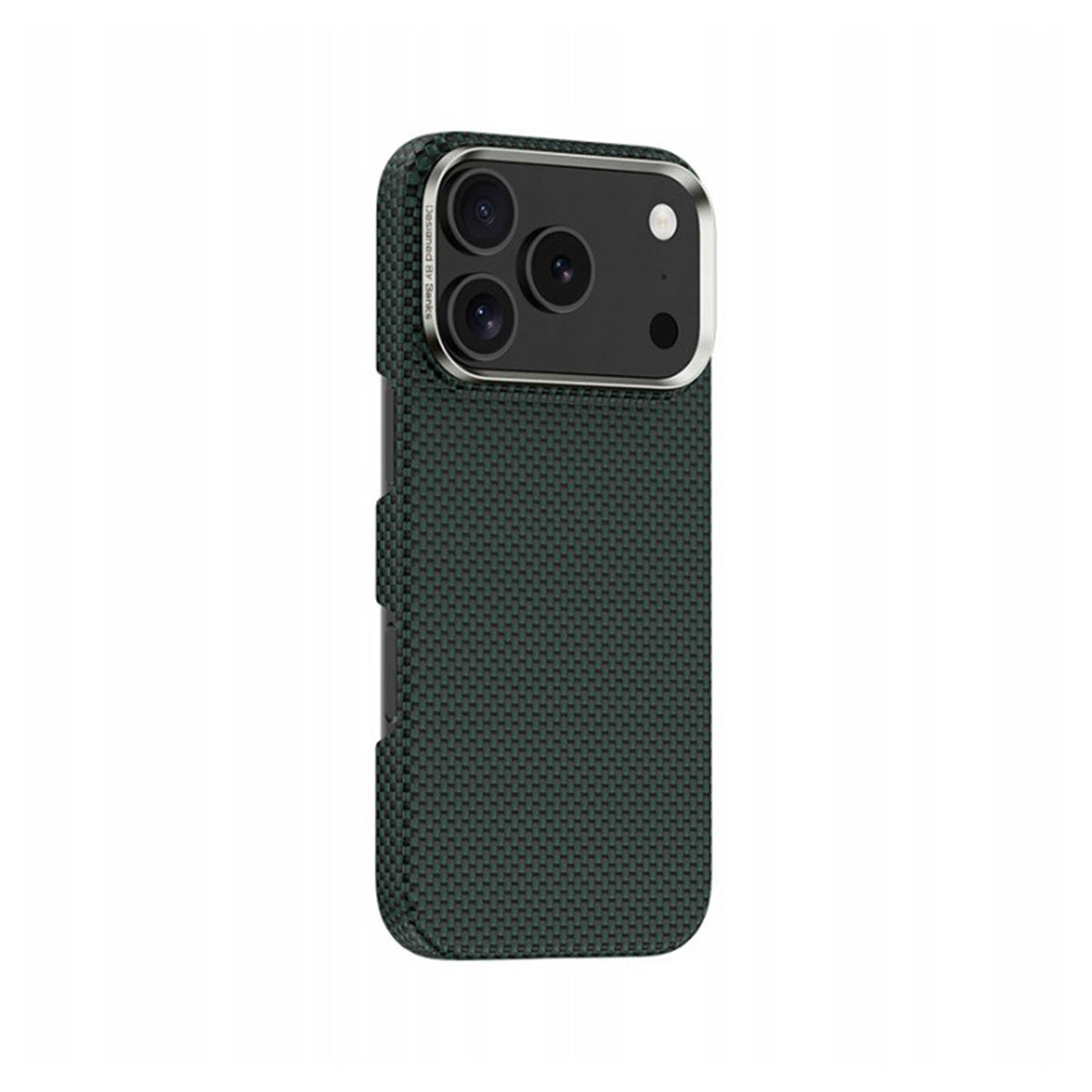 Benks Funda de Fibra de Aramida Kevlar 1000D para iPhone 17 Pro Max/18 Pro Max Compatible con MagSafe, Verde