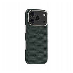 Benks Funda de Fibra de Aramida Kevlar 1000D para iPhone 17 Pro Compatible con MagSafe, Verde