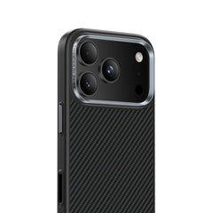 Benks Case for iPhone 17 Pro Max - Black 600D Kevlar Fiber MagSafe Case, Ultra-Thin with Camera Button and Drop Protection with Precise Fit