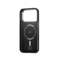 Benks Funda para iPhone 17 Pro Max – Carcasa con MagSafe de Fibra Kevlar 600D Negra, Ultrafina y Protección Anticaídas con Ajuste Preciso
