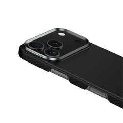 Benks Funda para iPhone 17 Pro Max – Carcasa con MagSafe de Fibra Kevlar 600D Negra, Ultrafina y Protección Anticaídas con Ajuste Preciso