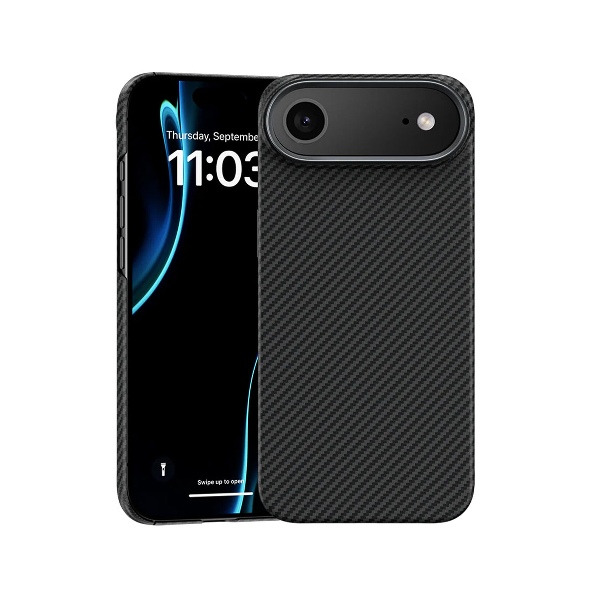 Benks iPhone 17 Air Case - Black 600D Kevlar Fiber MagSafe Case, Ultra-Thin, Drop Protection with Precise Fit