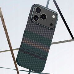 Benks iPhone 17 Case – Kevlar Fiber MagSafe Cover Aurora Green, Ultra-Thin Design and Precise Fit