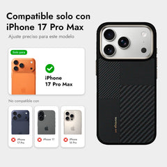Benks Funda Kevlar ArmorPro Montage iPhone 17 Pro Max Negro