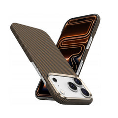 Benks Funda de Fibra de Aramida Kevlar 1000D para iPhone 17 Pro Max Compatible con MagSafe, Dorada