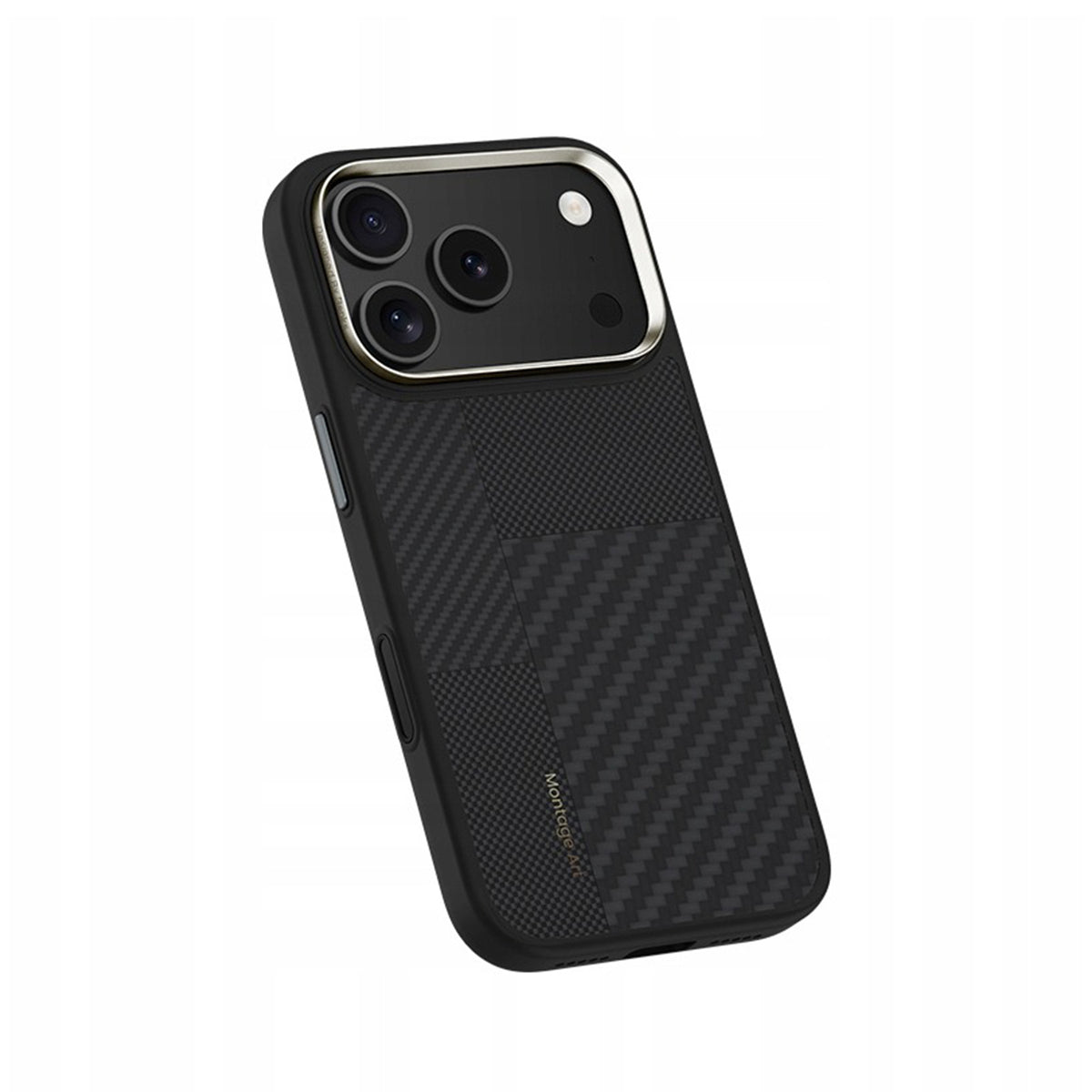 Benks Funda ArmorPro Montage de Fibra de Aramida Kevlar 600D + 1500D para iPhone 17 Pro Max/18 Pro Max Compatible con MagSafe, Negra