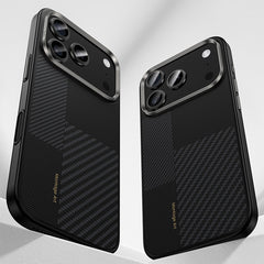 Benks Funda para iPhone 17 Pro Max – Carcasa con MagSafe de Fibra Kevlar 600D + 1500D Negra, Ultrafina y Ajuste Preciso