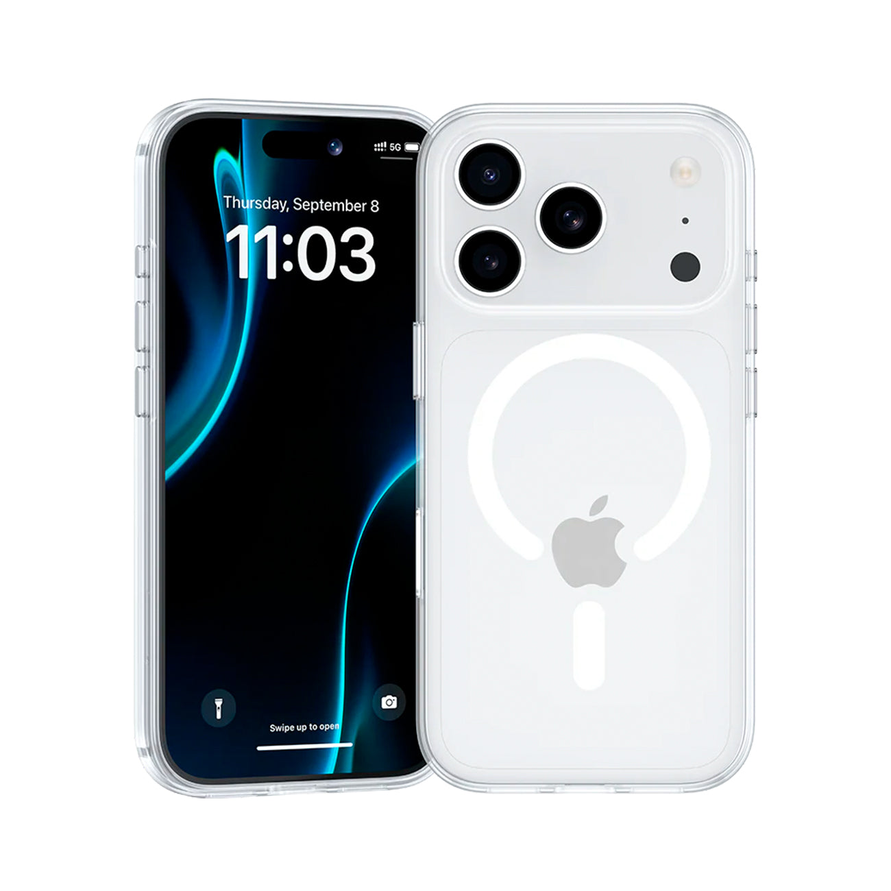 Benks Funda de Cristal para iPhone 17 Pro Max/18 Pro Max Compatible con MagSafe, Transparente
