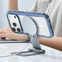 RAPTIC Funda Shield Classic Compatible con MagSafe iPhone 17 Pro Max Iridescent