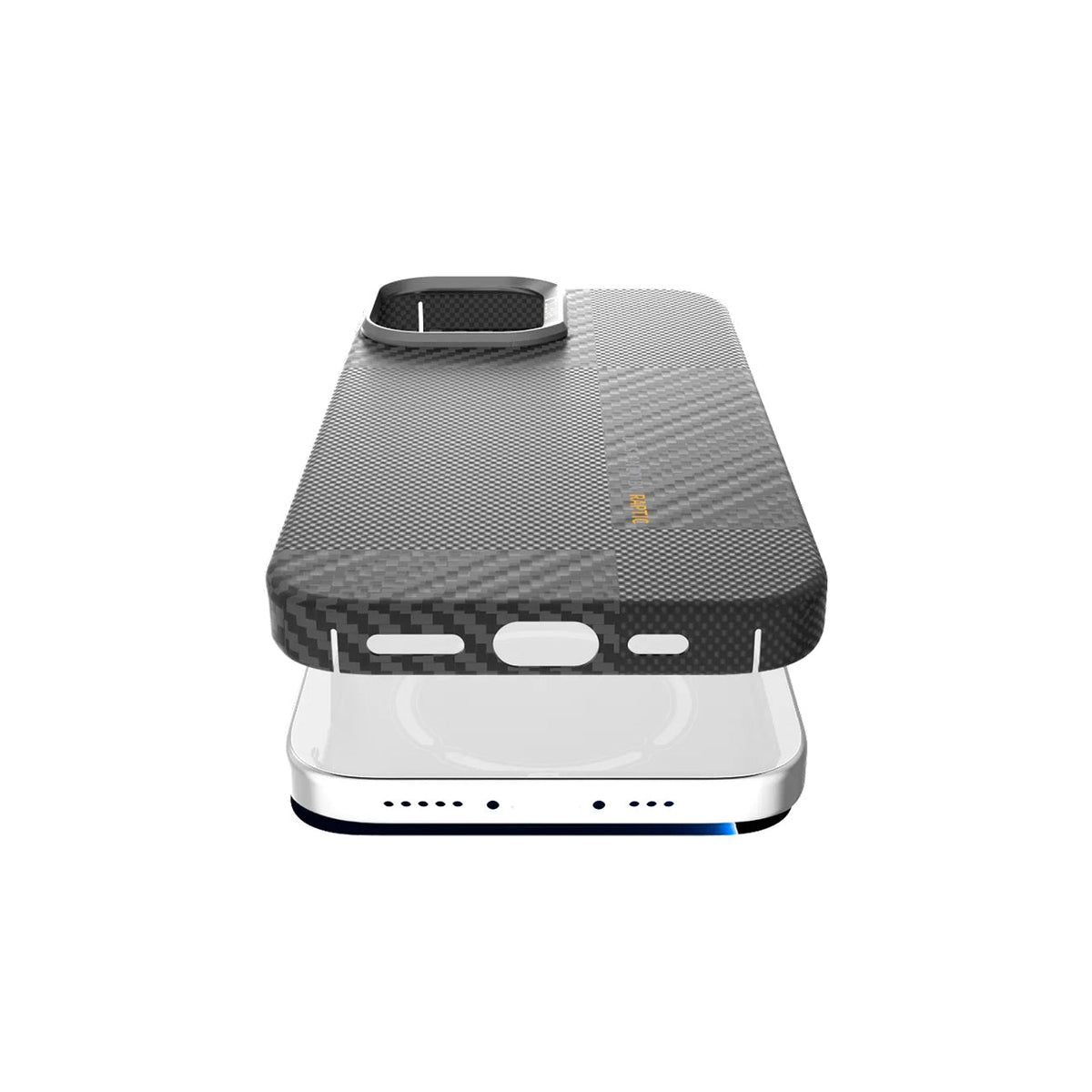 RAPTIC Funda Geotik de Fibra de Aramida para iPhone 17 Compatible con MagSafe, Mondrian