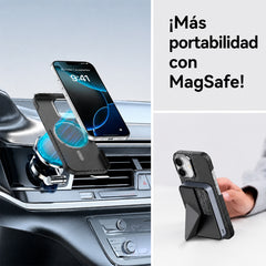RAPTIC Funda Geotik Compatible con MagSafe Fibra de Aramida iPhone 17 Mondrian