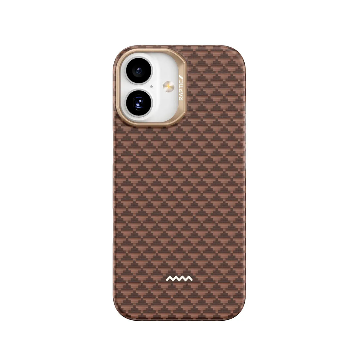 RAPTIC Funda Origen Natural de Fibra de Aramida para iPhone 17 Compatible con MagSafe, Humble