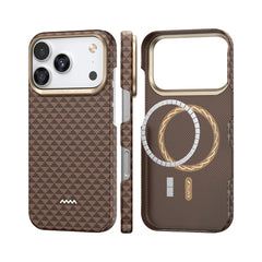 RAPTIC Case for iPhone 17 Pro Max - MagSafe Aramid Fiber Skin Origin Humble, Protection and Precise Fit