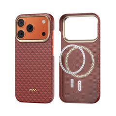 RAPTIC Case for iPhone 17 Pro - MagSafe Aramid Fiber Case Origin Oriental, Protection and Precise Fit