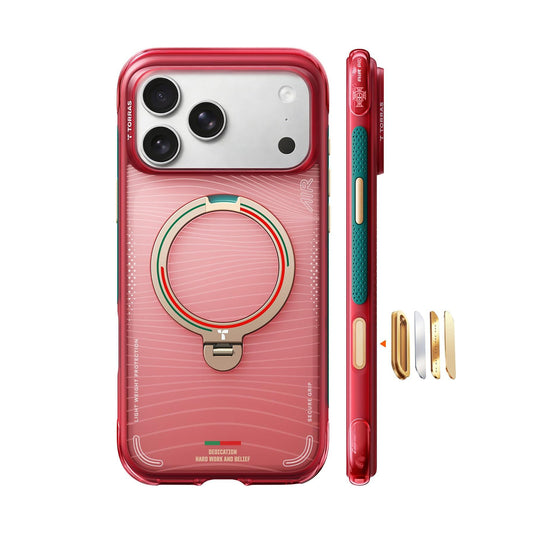 TORRAS × Portuguese Football Federation Limited Edition Funda Ostand Q3 Air Series iPhone 17 Pro Max Wave of Passion
