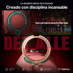 TORRAS × Portuguese Football Federation Limited Edition Funda Ostand Q3 Air Series iPhone 17 Pro Max Wave of Passion