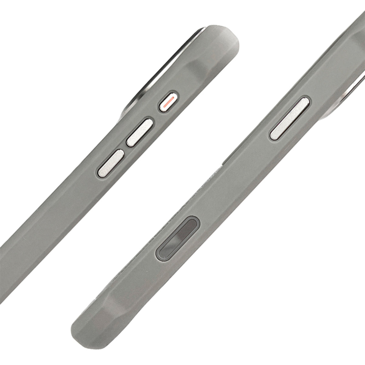 NIMMY Friends Funda Lucky Fashion Series para iPhone 17 Pro Max/18 Pro Max, 3D Bordada, Gray Chinchilla