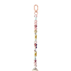 NIMMY Friends Correa de Muñeca Universal para Móvil New Big-Eye Cute Pets 2.0, Pink Bichon Frise