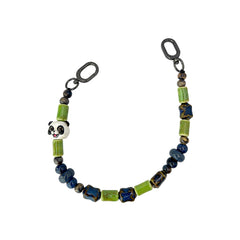 NIMMY Friends Correa de Muñeca Universal para Móvil New Big-Eye Cute Pets 2.0, Black Panda