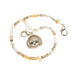 NIMMY Friends Correa de Muñeca Universal para Móvil Lucky Fashion Series, Citrine Poodle