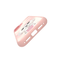 NIMMY Friends Funda New Big-Eye Cute Pets 2.0 para iPhone 17, 3D Bordada, Pink Bichon Frise