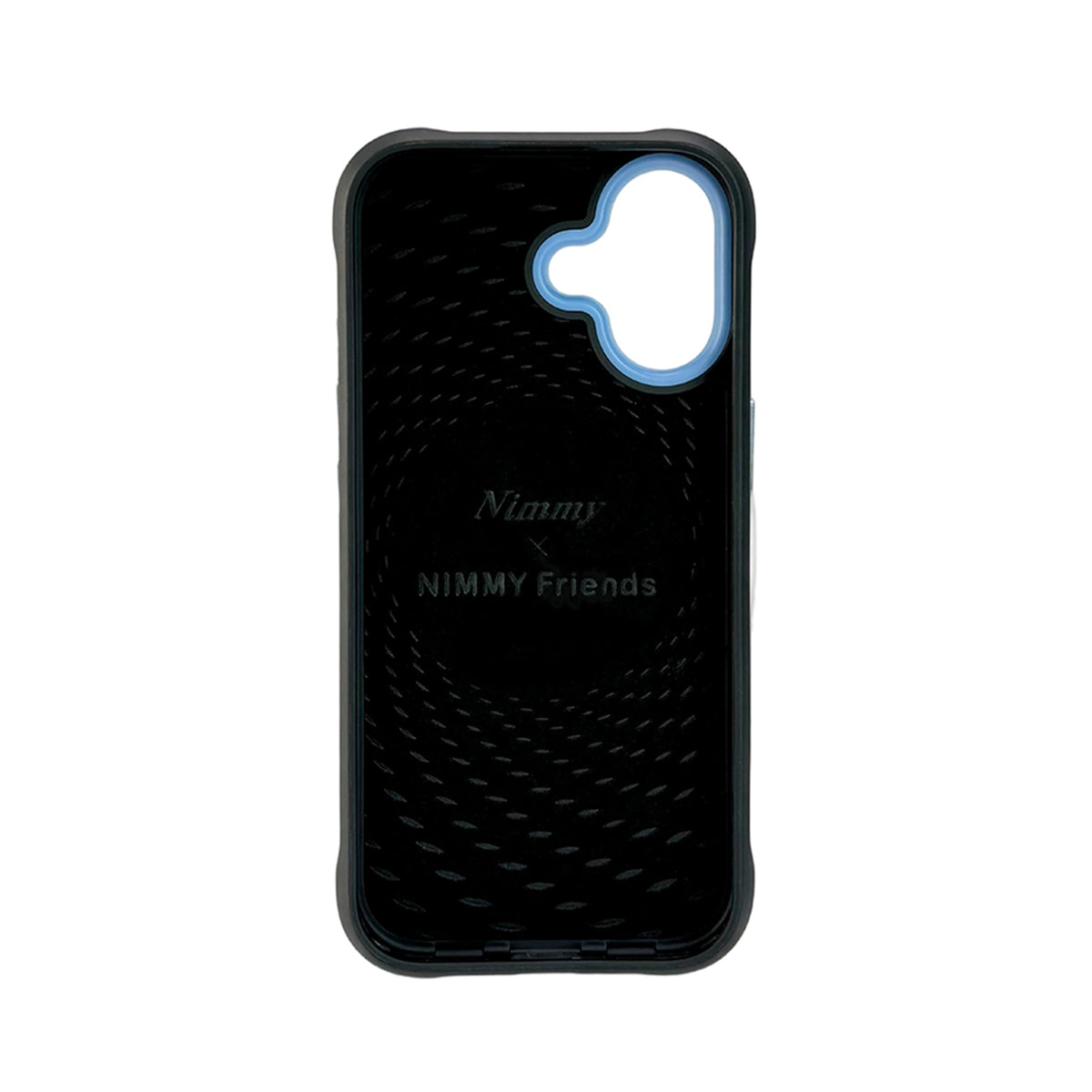 NIMMY Friends Funda Husky Cool and Cute 2.0 para iPhone 17, 3D Bordada