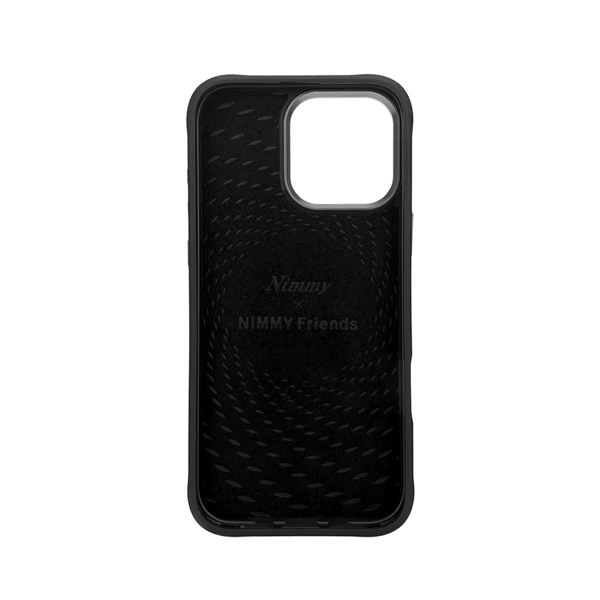 NIMMY Friends Funda Husky Cool & Cute 2.0 para iPhone 16 Pro Max, 3D Bordada