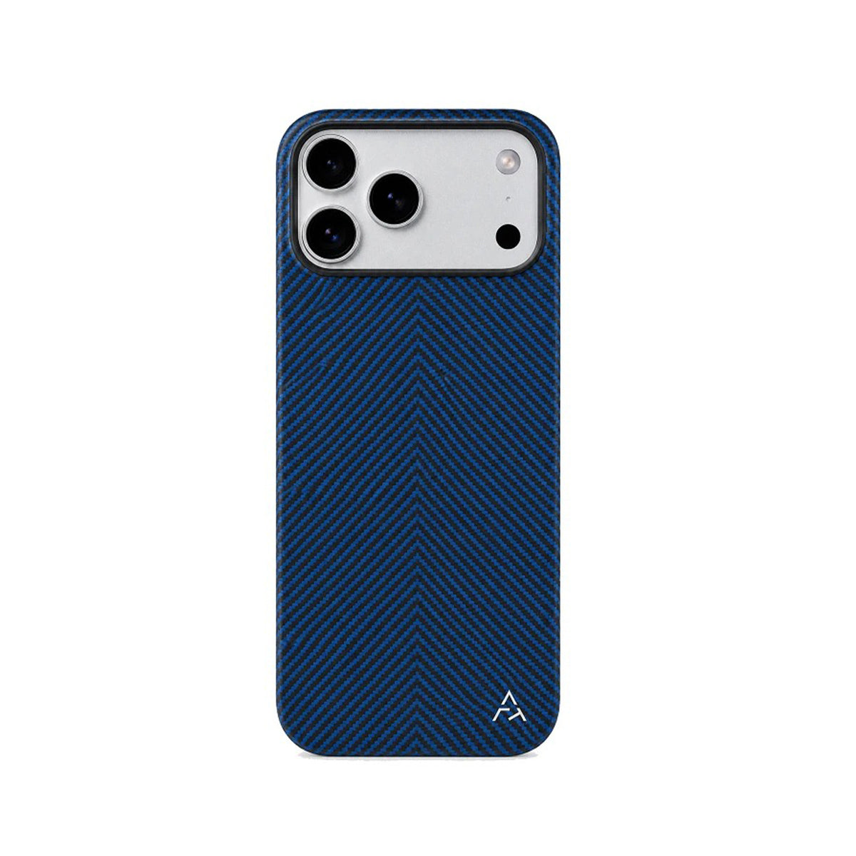 AIRITY Funda Ink-Dark Eastern de Fibra de Aramida para iPhone 17 Pro/18 Pro Compatible con MagSafe, Space Blue