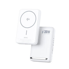 WIWU Powerbank Magnético – 10000 mAh Qi 2.0 con Soporte WI-P031