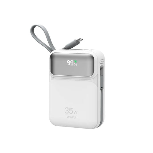 WIWU Powerbank – 20000 mAh 35W CCC Galaxy Blanco