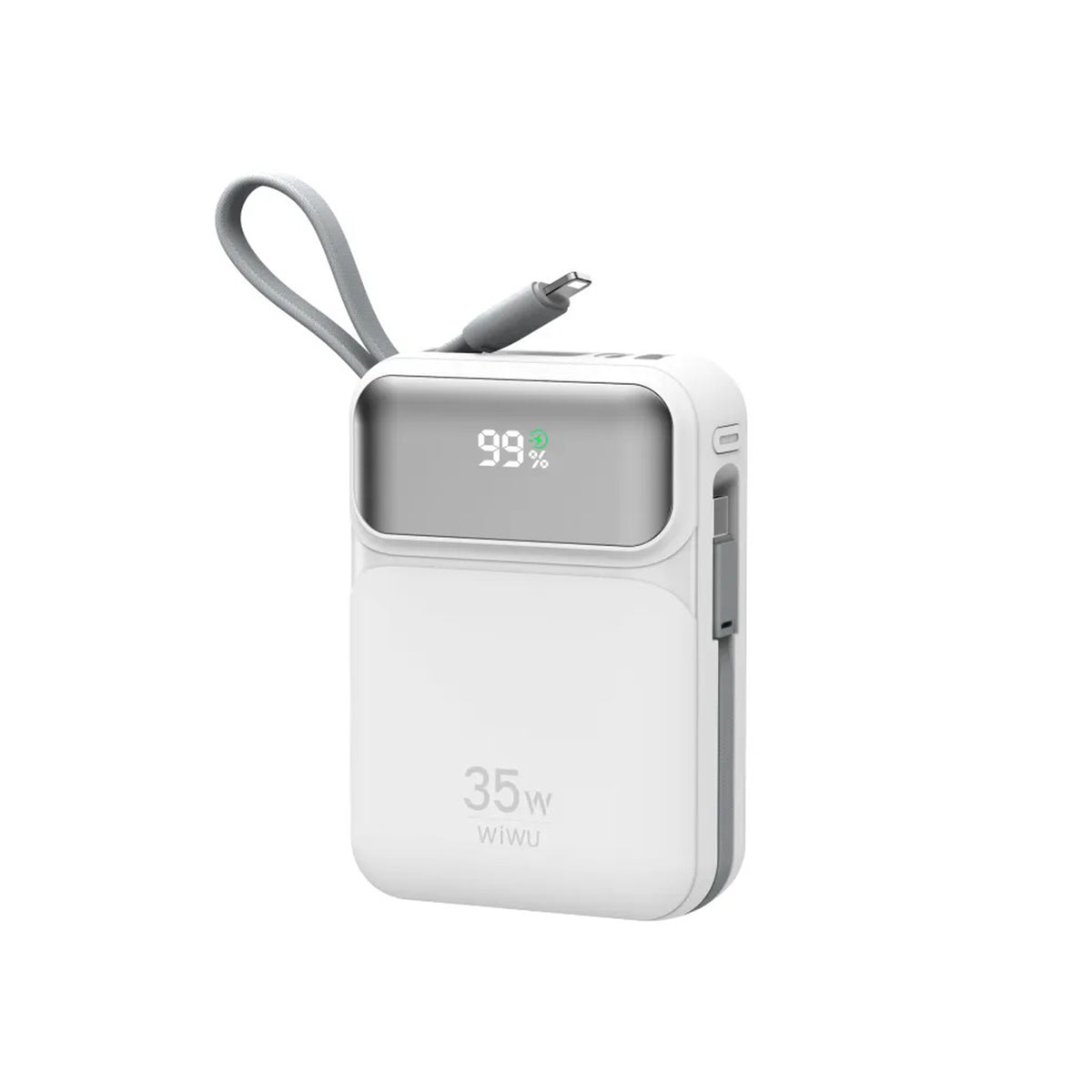 WIWU Powerbank – 20000 mAh 35W CCC Galaxy Blanco