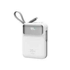 WIWU Powerbank – 20000 mAh 35W CCC Galaxy Blanco